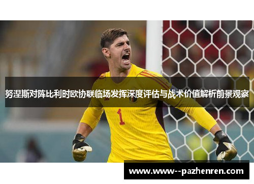 努涅斯对阵比利时欧协联临场发挥深度评估与战术价值解析前景观察